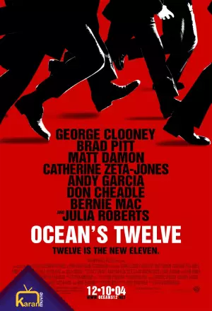 دانلود فیلم دوازده یار اوشن Oceans Twelve 2004 زیرنویس فارسی چسبیده